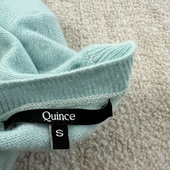 Quince Short Sleeve Cashmere Sweater Top S - Picture 2 of 8